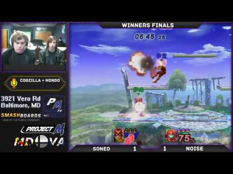 Project M @ Xanadu 12/05/16 Winners Finals - SonED (C. Falcon) vs Noise (Samus, Charizard)