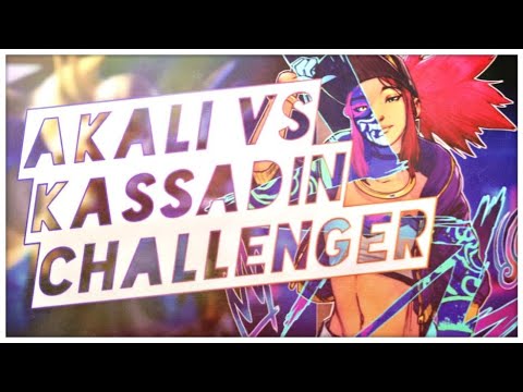 Zerinali | AKALI VS KASSADIN CHALLENGER ELO GAMEPLAY -  League of Legends