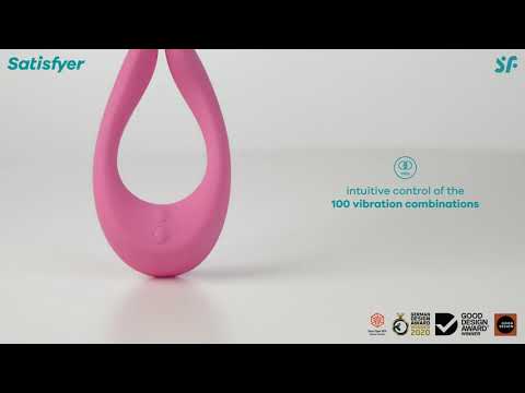 Satisfyer SATISFIER PARTNER MULTIFUN 2 Juodas video
