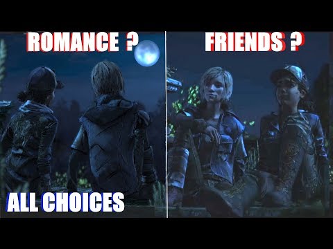 Reject Violet vs Kiss Violet Choices - The Walking Dead Final Season Episode 2