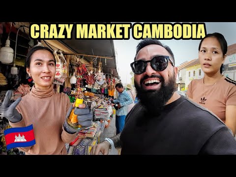 Cambodia's Craziest Market is in Siem Reap 🇰🇭