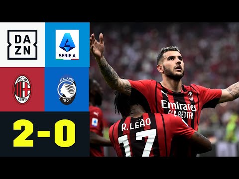 Milan beweist Nervenstärke im Titelkampf: AC Mailand - Atalanta 2:0 | Serie A | DAZN Highlights