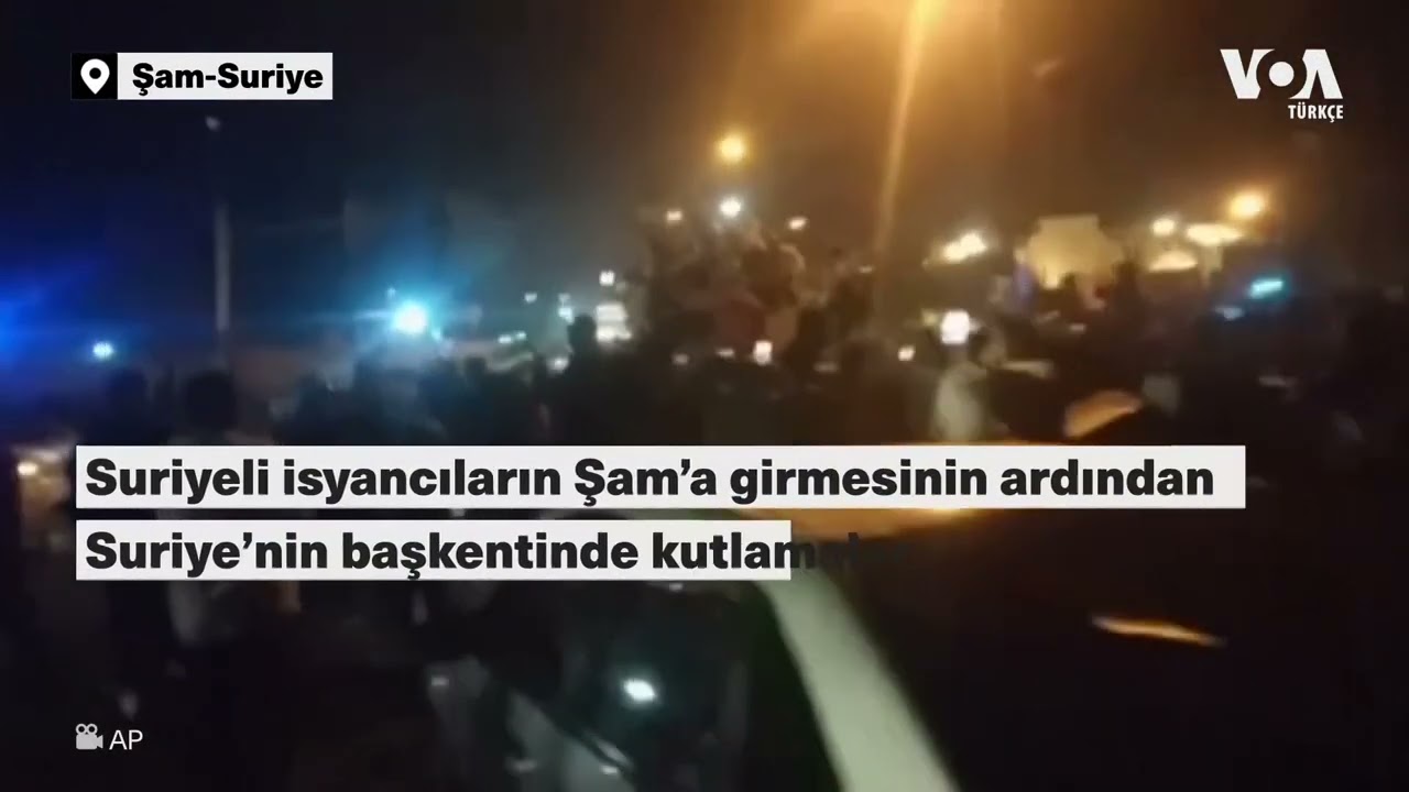 Rejim Muhalifleri Şam’a Girdi