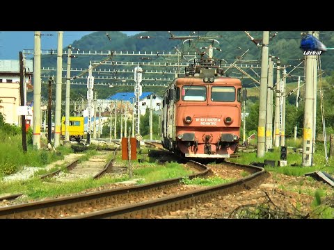 Creața 060-EA 40-0721-3&40-0562-1 & R4485 Ilva Mică-Dej Călători in Gara Năsăud Station 03 July 2020