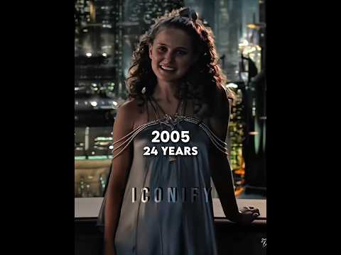 Natalie Portman evolution from 1994 to 2025 | #natalieportman #evolution #starwars.