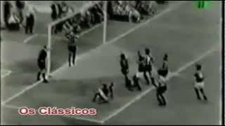 1961 Peñarol Campeon de America, Gol de Sasia rompe la red