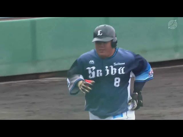 【ファーム】ライオンズ・渡部健人が第1号ホームランを放ち、昨シーズンホームラン王の貫録を見せる!! 2022年4月20日 千葉ロッテマリーンズ 対 埼玉西武ライオンズ