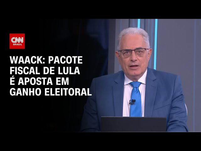 Waack: Pacote fiscal de Lula é aposta em ganho eleitoral | WW