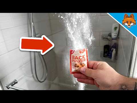 Streue Backpulver an deine Dusche und STAUNE WAS PASSIERT💥(Genialer Trick)🤯