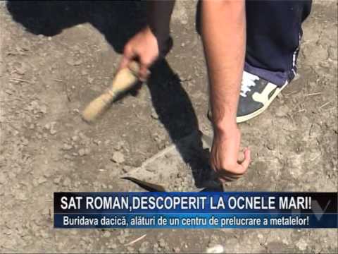 Sat roman, descoperit la Ocnele Mari!