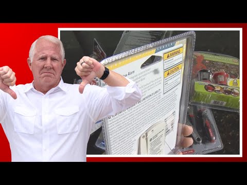 Part of a video titled Fastest Way to Open Plastic Packaging - YouTube