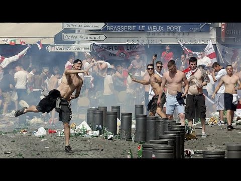 Euro 2016: Person critically injured in clashes between England and Russia fans ahead of match…