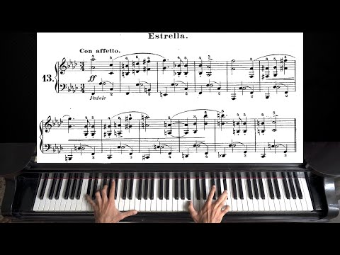 Schumann - Carnaval Op.9, No. 13 "Estrella" | Piano with Sheet Music