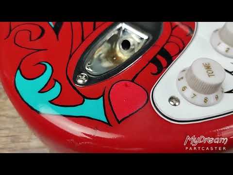 MyDream Partcaster Custom Built - Relic Monterey Raw Vintage image 13