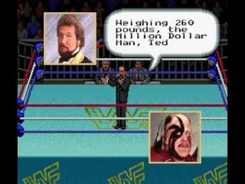 wwf raw super nintendo moves