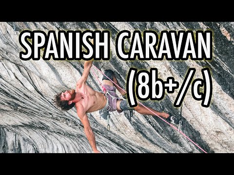Spanish Caravan (8b+/c), La Ramirole, Verdon