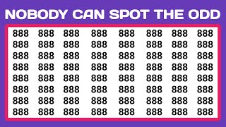 SPOT THE ODD ONE | FIND THE ODD ONE | SPOT THE ODD NUMBER/LETTER | PUZZLE QUIZ
