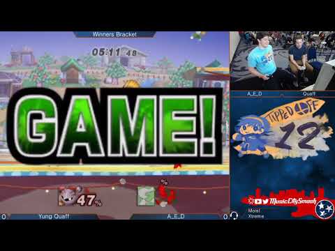 TO12 - A_E_D (Game & Watch) vs Yung Quaff (Metaknight) - Project M Singles