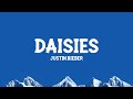 Justin Bieber - DAISIES (Lyrics)