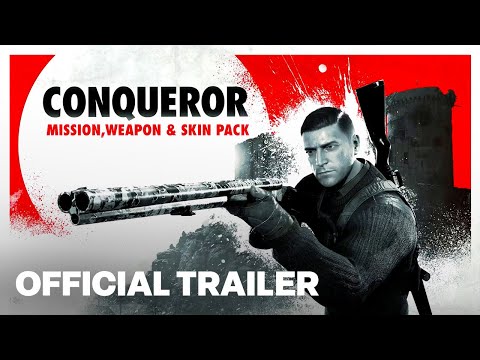 Sniper Elite 5 Conqueror & Airborne Elite Content Packs Trailer thumbnail