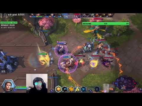 Anduin HW:S on Hanamura - New Hanamura Map in Ranked! - Grandmaster Storm League Game