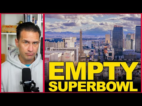 Vegas is EMPTY on Superbowl Weekend. AI is KILLING JOBS. Vegas Housing Market MELTDOWN. News Update