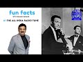FUN FACTS with Shammi Narang | #1 - The All India Radio Signature Tune