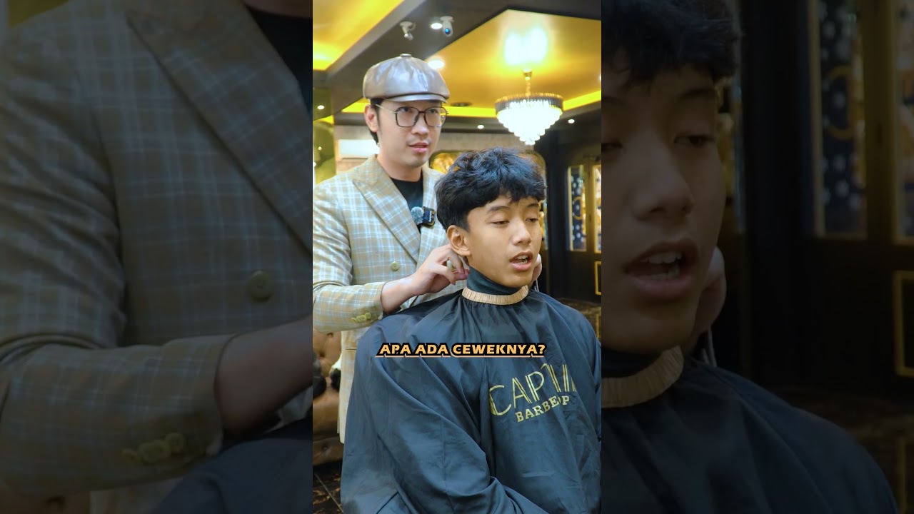 MAKE OVER RAMBUT EDGAR CUT