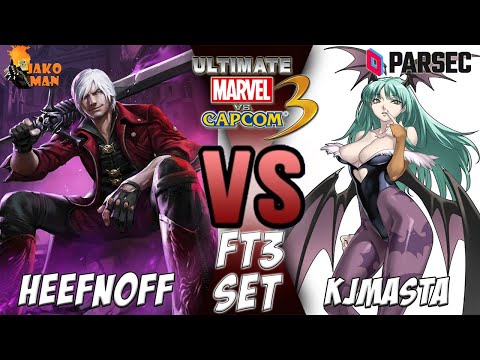 UMVC3 Parsec FT3 Set - Heefnoff VS KJMASTA