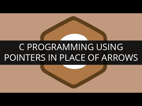 Using Pointers in place of Arrays Learning programming in C