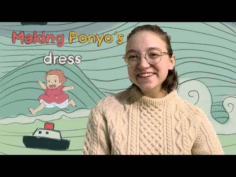 Making Ponyo’s Dress Design Inspiration and Process