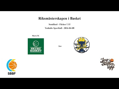 Skuru Basket (F01) mot Järva Devils - RM Semifinal FU15 - 2016-04-08