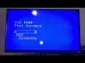 Demonstration On My Mitsubishi VCR On My Jiminy Cricket S Christmas 1986 VHS