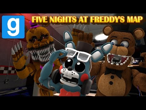 CRAZIEST NIGHTS EVER!! || FNAF Gmod Map || Zany Gmod #2