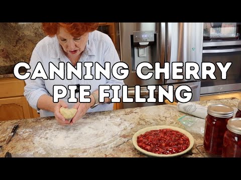 Canning Cherry Pie Filling