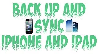 How to Back Up and Restore Your iPhone or iPad