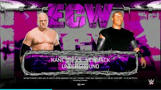 WWE 2K25 FULL MATCH - Kane vs. New Jack - Who Rules Extreme?