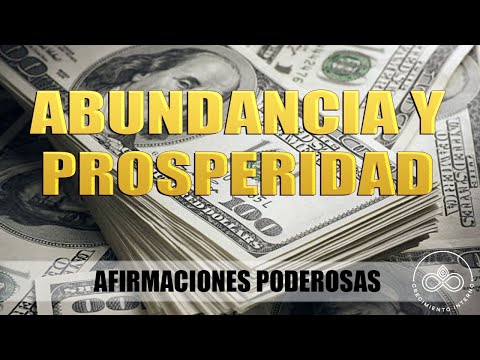 Decretos PODEROSOS para atraer ABUNDANCIA y PROSPERIDAD dirigidos al subconsciente | Afirmaciones
