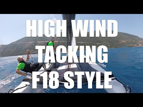 High Wind Tacking Technique
