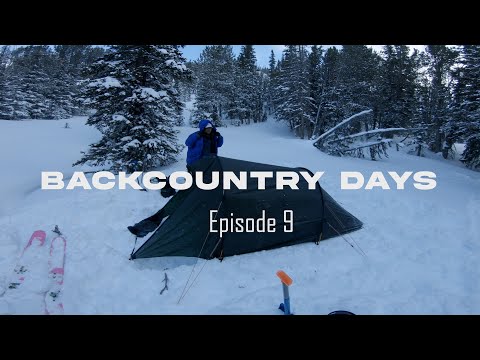 Winter Camping and Skiing in February - Backcountry Days: Episode 9