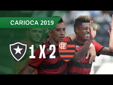 BOTAFOGO 1 X 2 FLAMENGO - GOLS - 26/01 - CAMPEONATO CARIOCA 2019