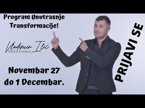 Resi se negativnih emocija, losih iskustava i promeni sebe! PROGRAM UNUTRASNJE TRANSFORMACIJE!