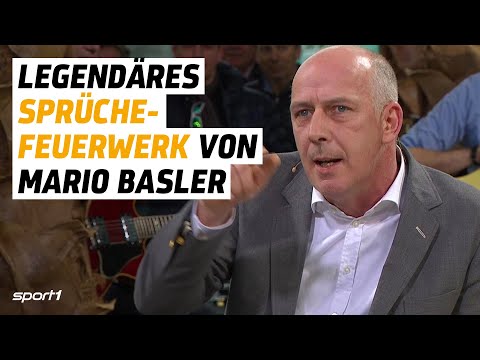"Kippen & Wodka Lemon“ Throwback: Mario Basler brennt Sprüche-Feuerwerk ab | SPORT1 DOPPELPASS