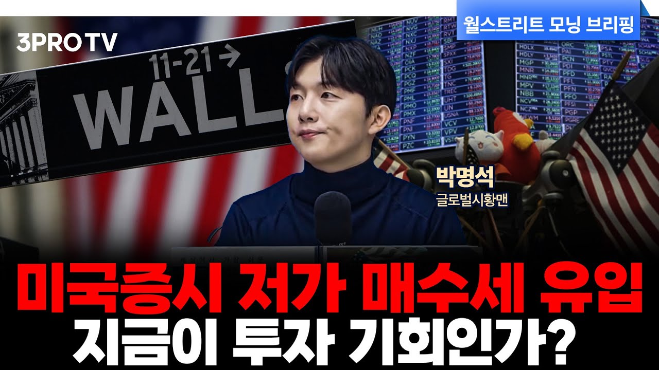 AI 주식, 조정이 끝났나? 호재를 보기 시작한 미국주식 | 박명석 글로벌시황맨 [월가 뉴스레터]