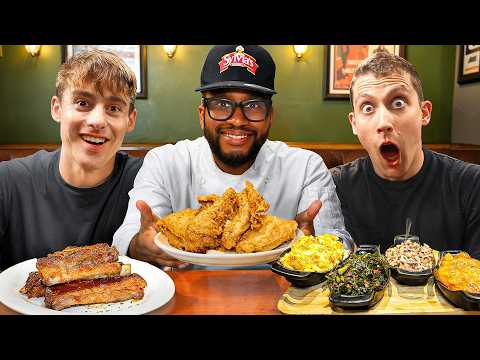 Two Brits try the Best Soul Food in Harlem!