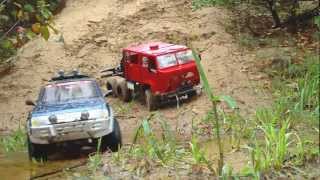 preview picture of video 'STAR 266 and MITSUBISHI PAJERO 3 OFF-ROAD MUD'