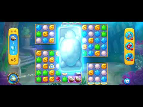 Fishdom game level 11134 #fishdom #youtube