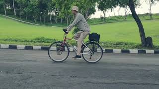 preview picture of video 'Wonderful indonesia : tritih golf cilacap pake sepeda federal'