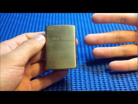 Zippo Solid Brass