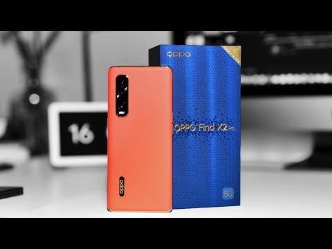 Oppo Find X2 Pro Unboxing - Orange Vegan Leather